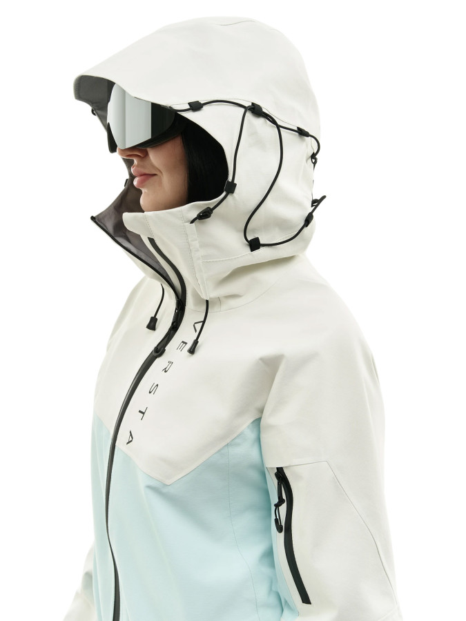 Куртка сноубордическая VERSTA Pro Белый/Голубой