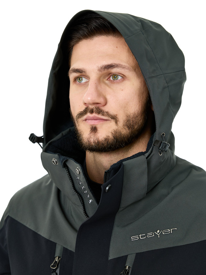 Куртка горнолыжная STAYER Чегет Хаки